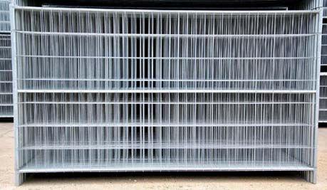 0 2 Z Euro-2 Panel with dimensions 3,5m x 2,0 m the horizontal tube mm and vertical mm and a wall thickness of mm