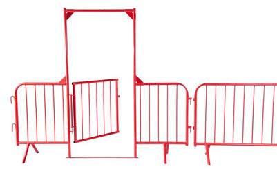 Fencing-complementary product - Barriers Barrier Flat Mannesmann barrier with a