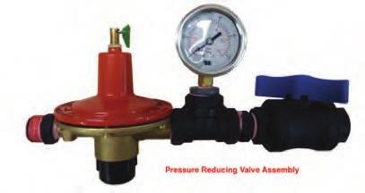 When setting a pressure gauge add the height of the filtrate tank outlet to the maximum differential pressure of the SkyHydrant (30kPa). Note: every metre height of filtrate tank outlet = 10kPa.