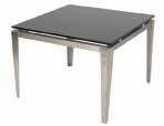 top 24 x 18 Round Chrome End Table,