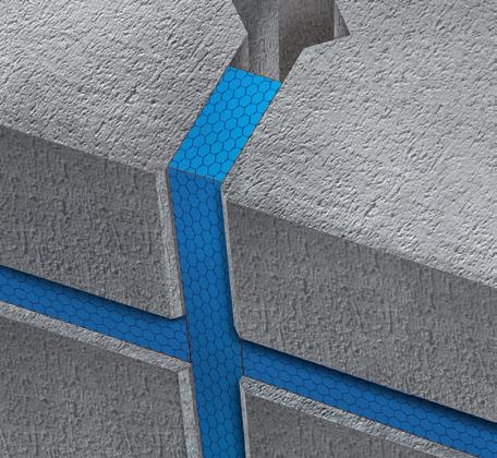 sealing in tall buildings and façades up to 100 m high.