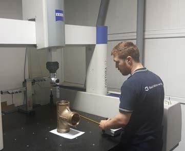 Capabilities Carl Zeiss - Contura G2 type CMM Profile Projection Surface