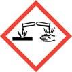 HAZARDS IDENTIFICATION GHS CLASSIFICATION Flammable Liquids Category 3 Skin corrosion/irritation Category 3 Serious eye damage/eye irritation Category 1 GHS LABEL ELEMENTS Symbol(s) Signal word
