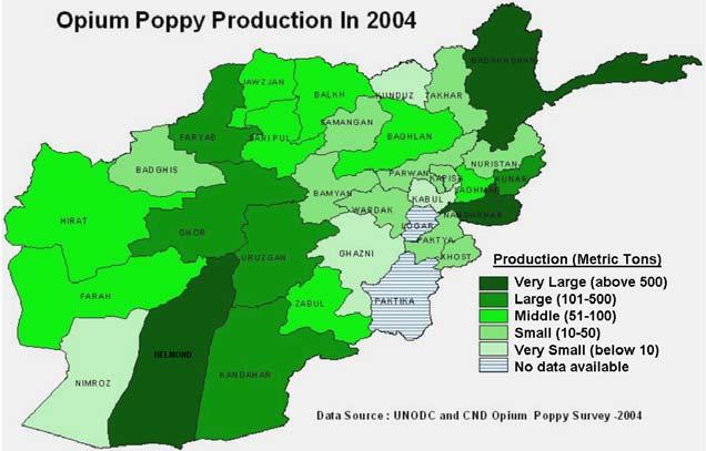 tan Network On Food Security tan Food Security Bulletin November/December, 24 No Alert Watch Warning Emergency Opium Poppy Cultivation and Food Security Impacts Significant Expansion in Poppy