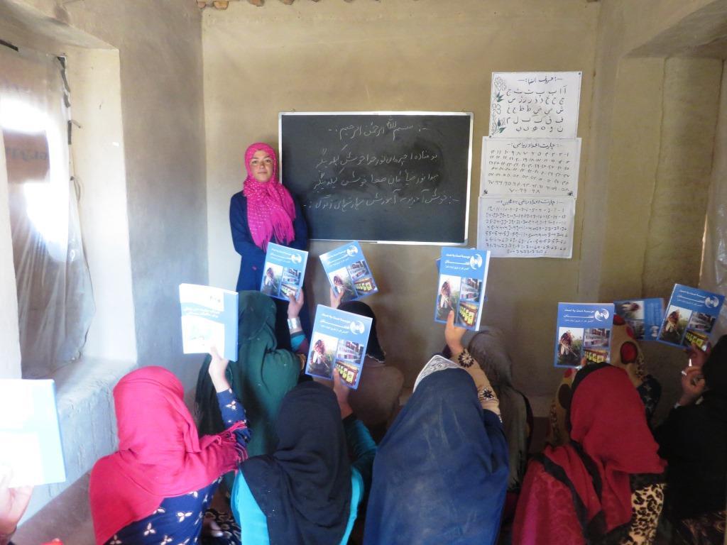 Farzana LSTE Class Instructor Koran Village Gosfandi District Sarepul Province Tailoring Vocational Skills Training Dare-i-Suf Bala District Samangan Province HAND IN HAND AFGHANISTAN Head Office: