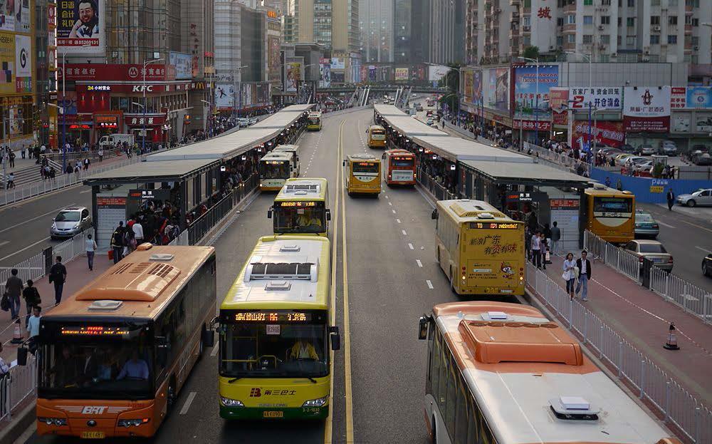 Co-benefits of EST BRT Example of Bus Rapid Transit in Guangzhou, China Economic Benefits Social