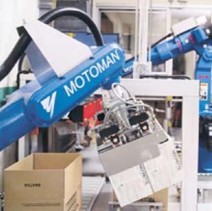 YASKAWA can offer an automated solution for a huge range of applications within the food and 