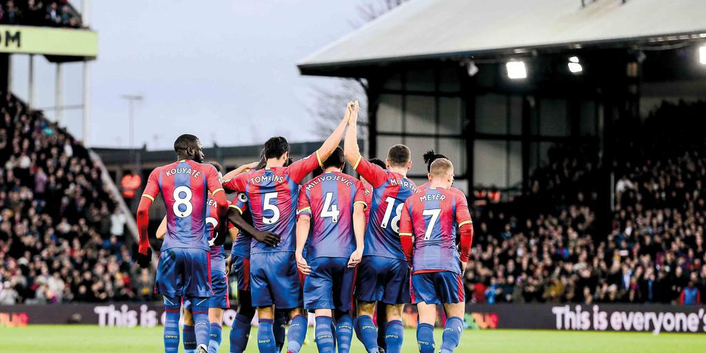 the Chairman Both management and players have mentioned how important you, as fans, are to their performances The atmosphere you continue to create at Selhurst Park is something we re extremely proud