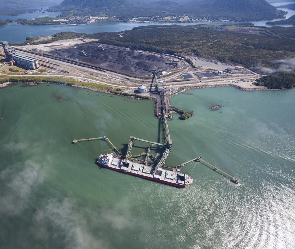 Why locate at Ridley Island The RTI site is strategically located: Short shipping distances to target markets in Asia History of industrial development/use and liquid bulk loading terminals are