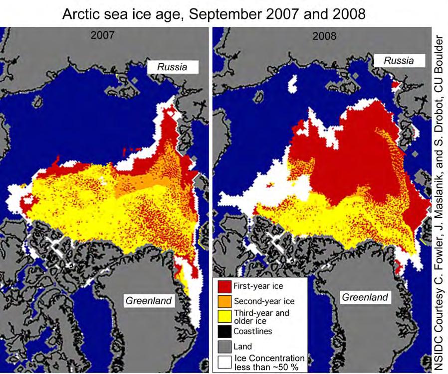 Arctic Sea Ice Is Getting