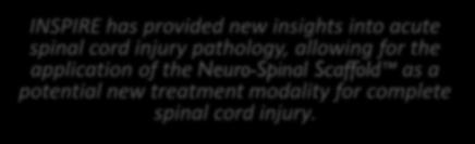 modality for complete spinal cord injury.