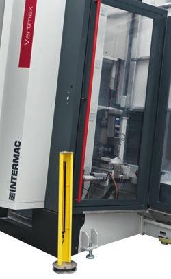 PROTECTION AND SAFETY FOR ALL MACHINING OPERATIONS Intermac has always paid the utmost attention to the health and safety of its customers.