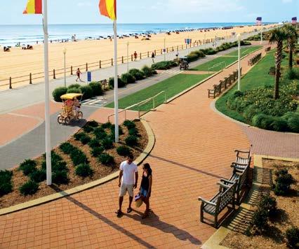 With miles of pristine shoreline, more than 120 navigable kilometers of waterways, and over 4,000 acres of parks and national refuges, Virginia Beach is home to an