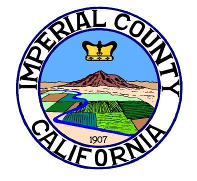 County of Imperial 2016 LEGISLATIVE PLATFORM ADOPTED BY THE IMPERIAL COUNTY BOARD OF SUPERVISORS December 22, 2015 IMPERIAL COUNTY BOARD OF SUPERVISORS John Renison. District 1 Jack Terrazas.