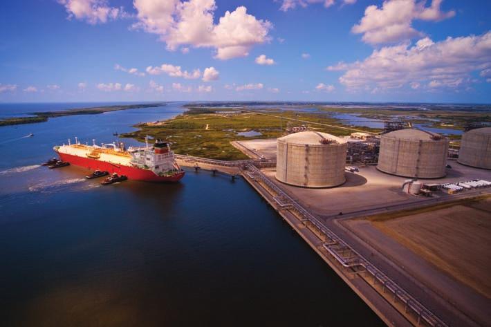 The Cameron LNG Terminal project employed 1,000 workers at the peak of its four-year construction cycle.