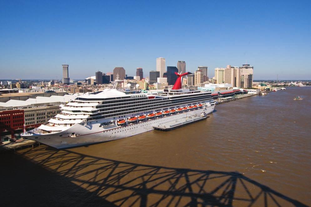 News Stream Carnival Brings Bigger ship to new orleans With the arrival of the Carnival Triumph on Nov.