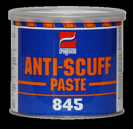 ANTI-SCUFF PASTE & SPRAY Used for the assembly of all moving parts to prevent scuffing and scoring, particularly when running in. Copes under extreme temperatures and pressures.