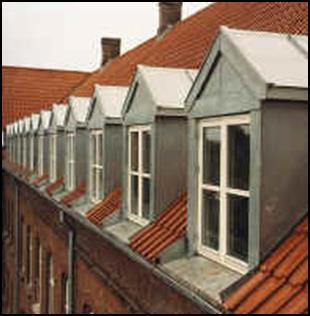 Dormers Dormers give buildings character and create-being in the attic.