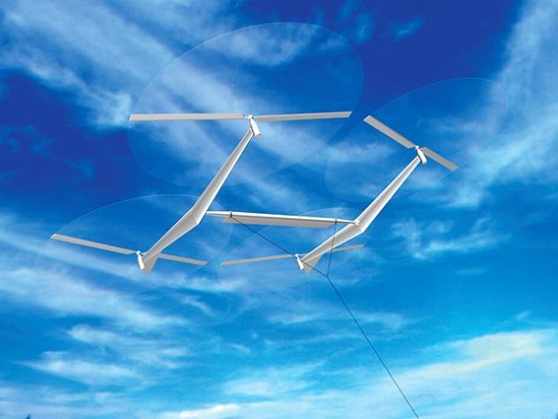 Going off this concept, there are many highaltitude wind turbines designed to operate at around 1,m above sea level, in the jet stream.