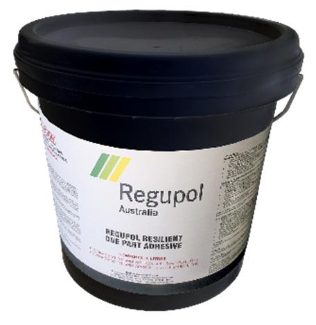 This adhesive was also designed to bond approved resilient floor coverings to the Regupol 4515-S Acoustic Underlay.