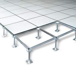 Anti-static Raised Access Floor Anti-static raised access floor panels are widely used in computer rooms. This access floor system has excellent anti-static performance.