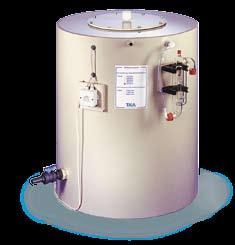 5500-S Further tank sizes on request. This system can be used even when the feedwater condition is very difficult.