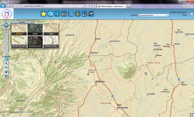 GeoViewer Online: GeoViewer Online is a web-based GIS which allows user to view Geospatial Data (GIS layers, aerial/satellite imagery, document, reports, and any other digital document in raster or