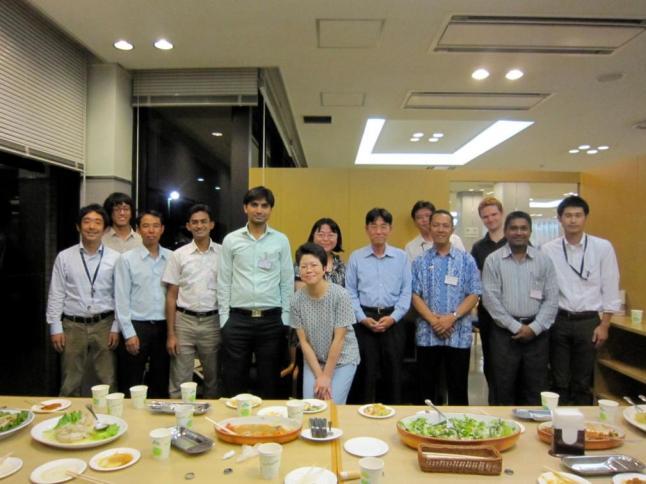 2010 Specialized Training in Japan for Mini-Projects High Achievers From the JFY2008, JAXA started to invite once a year some of the high achievers of the