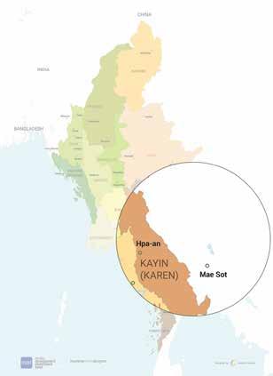 agreement was signed between the Myanmar government and the Karen National Union in January 2012.
