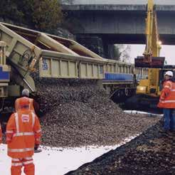 between two layers of to provide the necessary robustness when used with large angular soil particles. Network Rail approved PADS No.