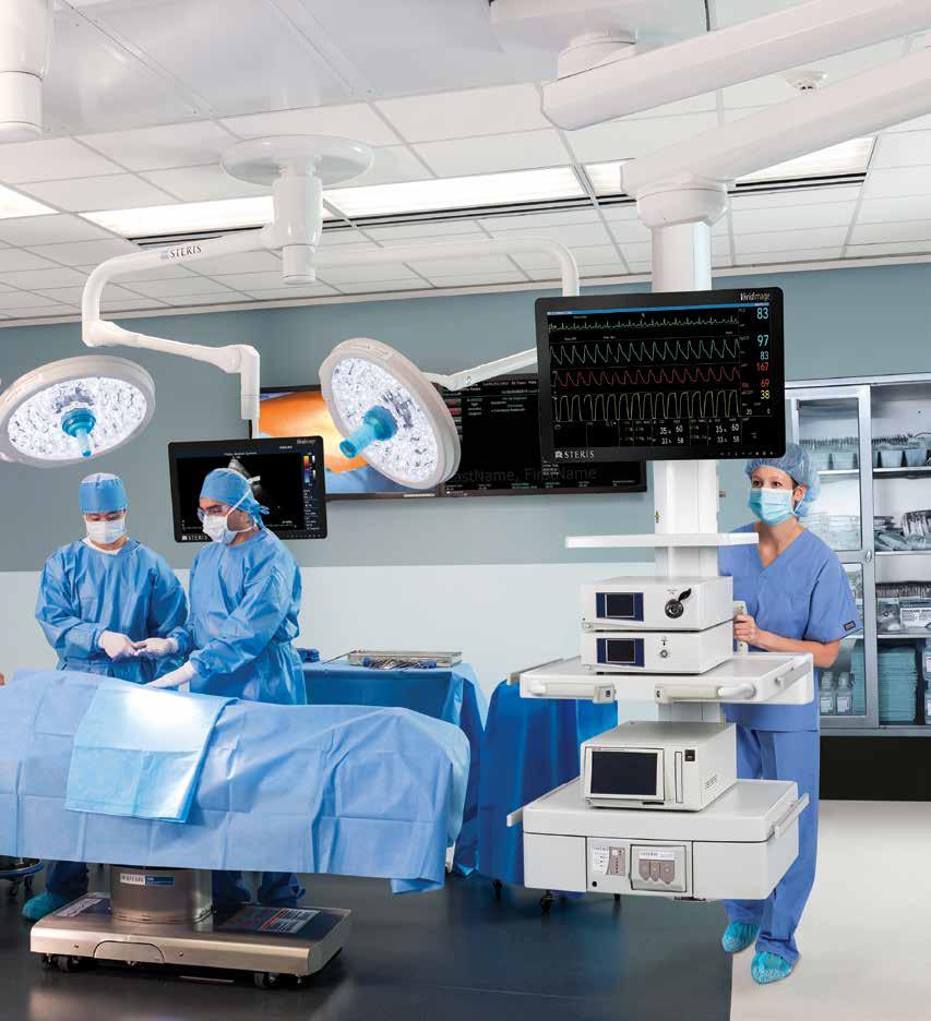 Supporting the Most Demanding, Complex ORs Now and Into the Future STERIS recognizes the challenges facing today s ORs: Achieving efficient workflow through tools that are easy to use Keeping a focus