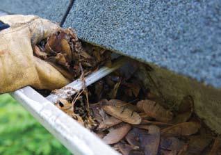 Cleaning and Maintenance Water Management and Gutters Whether you live in an area with high amounts of rainfall or an occasional thunderstorm, it is important to effectively manage the flow of water