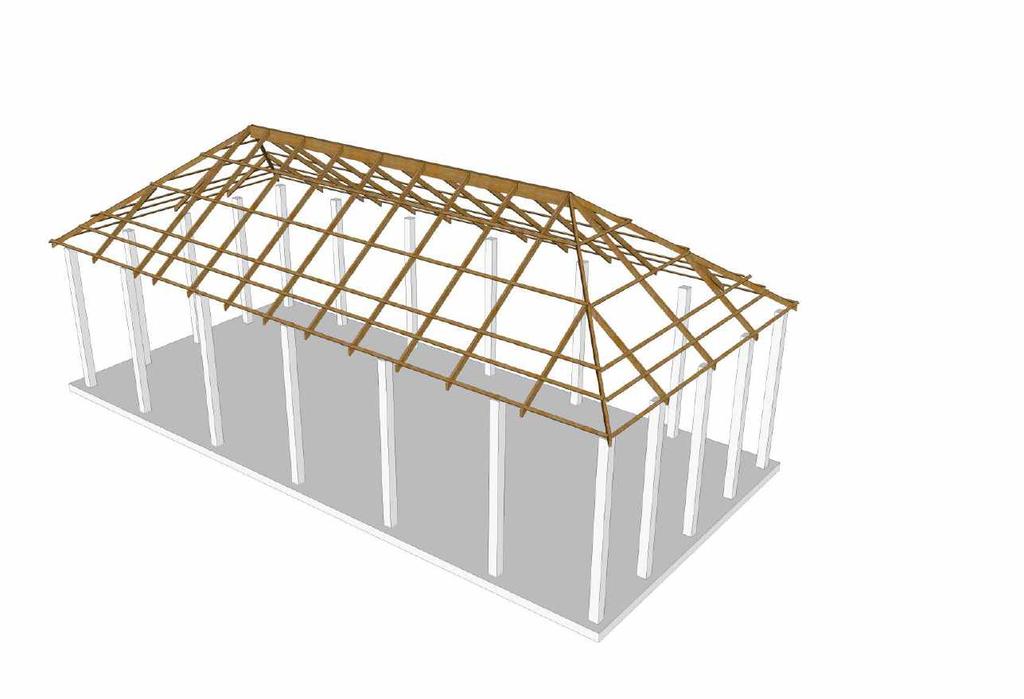 26 CONSTRUCTION HIPPED ROOF CONTINUOUS- RUNNER PURLIN RAFTER
