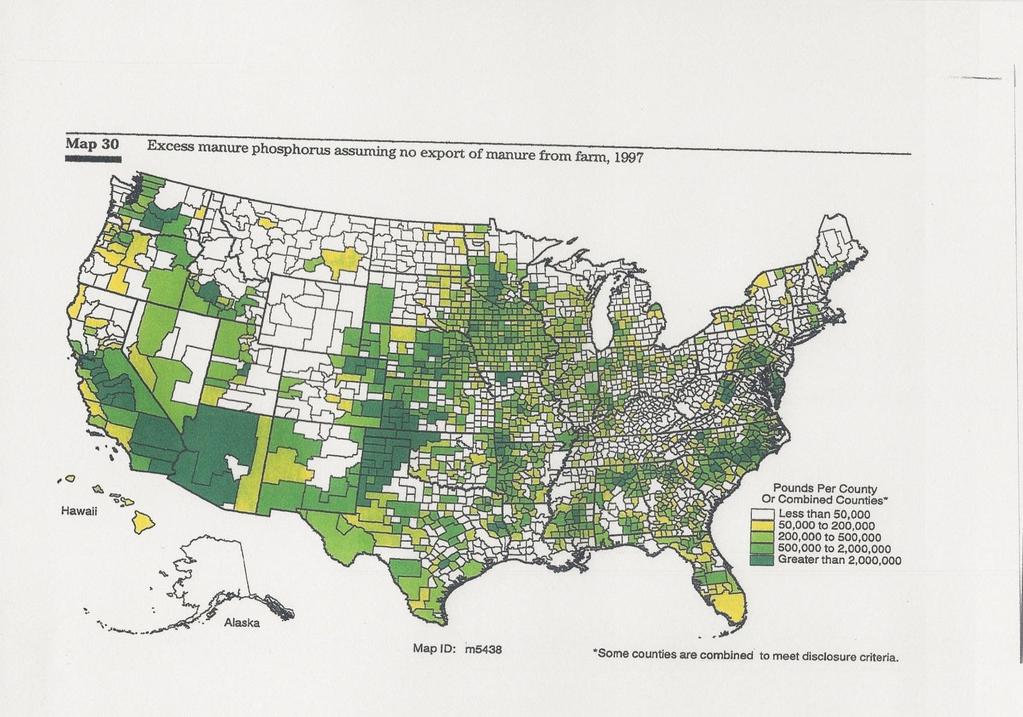 USDA 2002 Report Lancaster region, PA Eastern shore, MD/VA/DE