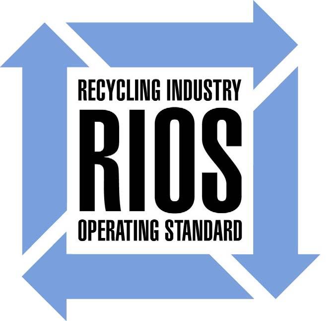 RECYCLING INDUSTRY OPERATING STANDARD Prepared for ISRI Services Corporation NOT FOR