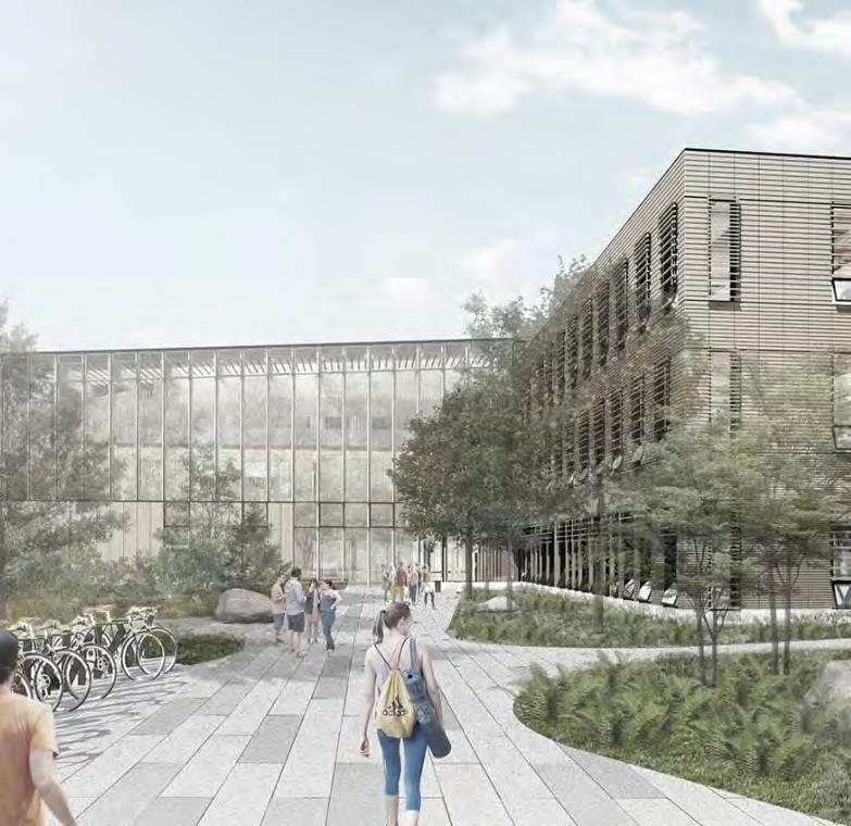 OSU College of Forestry Location: Description: Completion Date: 2019 Height: Architect: Structural Engineer: Structural Systems: Slab System: Corvallis, Oregon Classrooms,