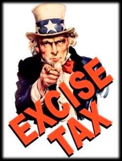 Government Influences Excise taxes are often called sin taxes because the government uses them to control or
