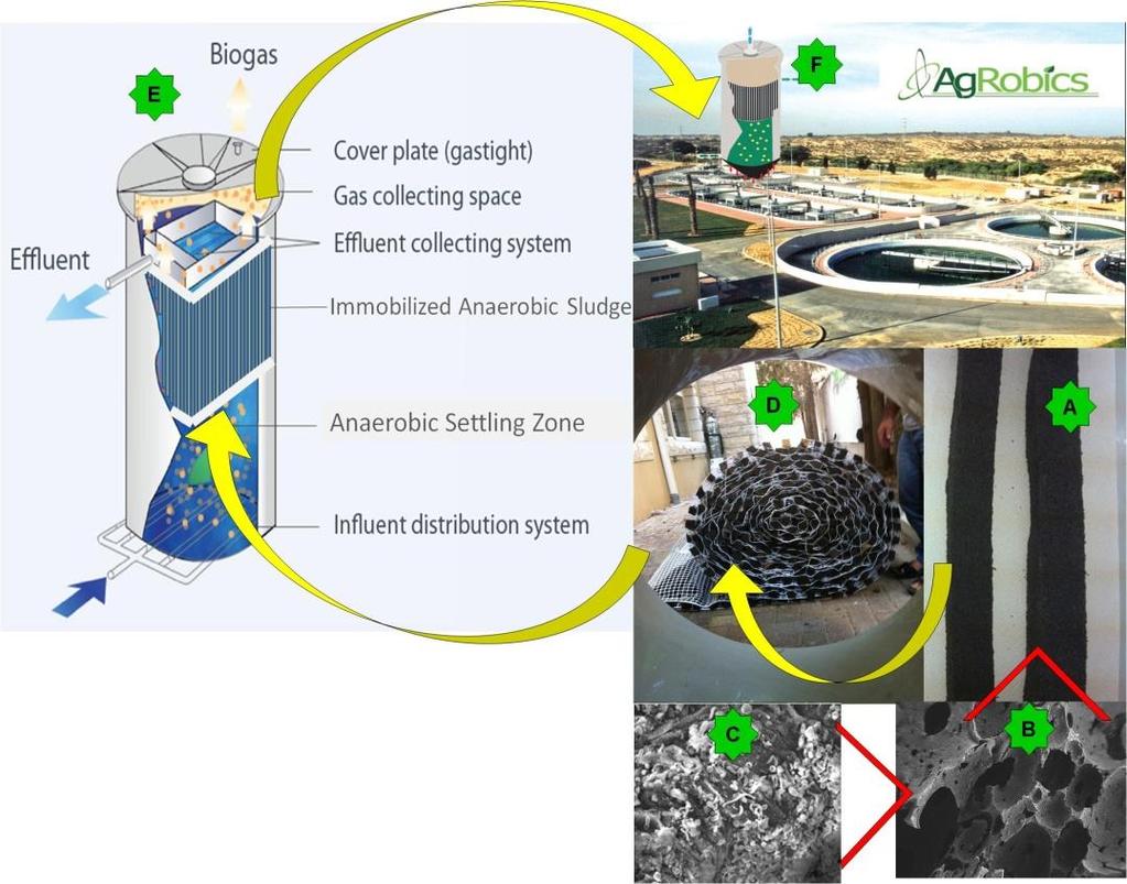 SMARTech2a: Secondary mainstream biogas recovery by polyfoam biofilter 1. An innovative anaerobic immobilized polymeric biofilter. 2.