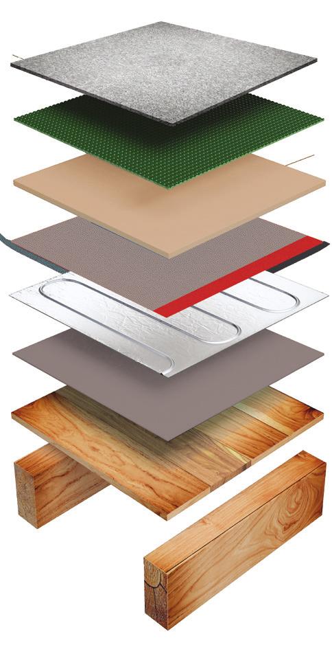 The most common floor builds up are shown here but please call us if your