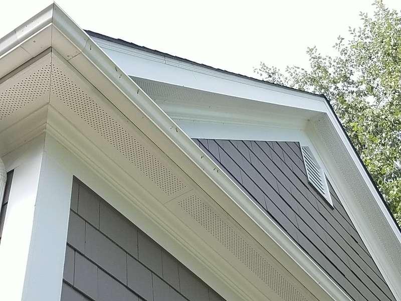 The gutters should be properly cleaned and maintained to ensure water is diverted away from