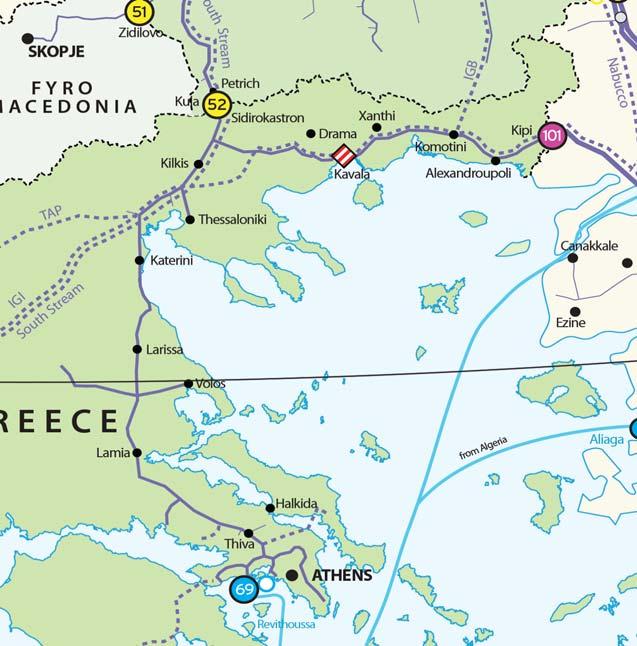 Provisions for backhaul flows in the Greek Network Code Currently only virtual backhaul flows ( swaps ) possible An Entry Point can also be a Virtual Exit Point An Exit Point can also be a Virtual