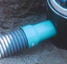 To meet varying regional requirements, ADS offers a wide selection of connection options utilizing some of the most widely used manhole connectors on the