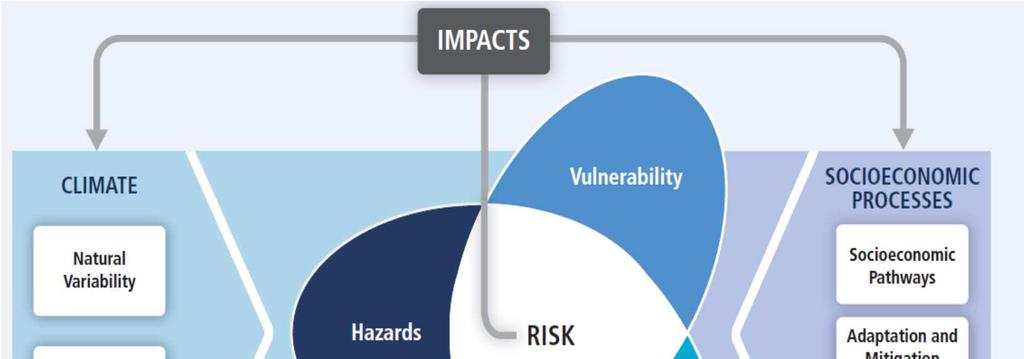 Core concept of IPCC WG II: Risk of cc impacts Fig. SPM.