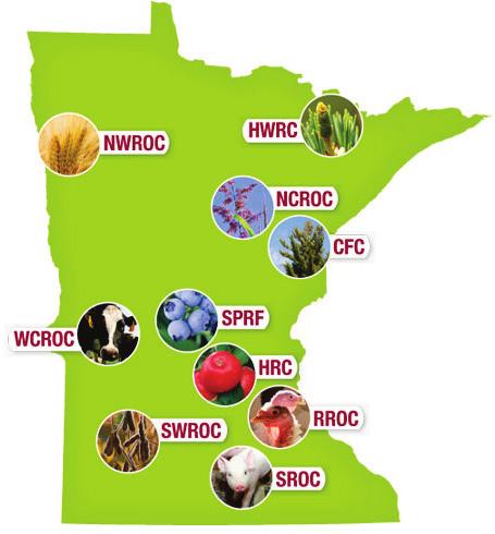 MN Agronomy, animal science, climate, forestry, horticulture, invasive species,