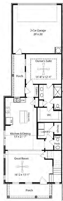 Dayton II Homesite 560, 1,670 Living S.F 2025 Serenity Street, Spring Hill, TN 37174 3 bedrooms, 2.