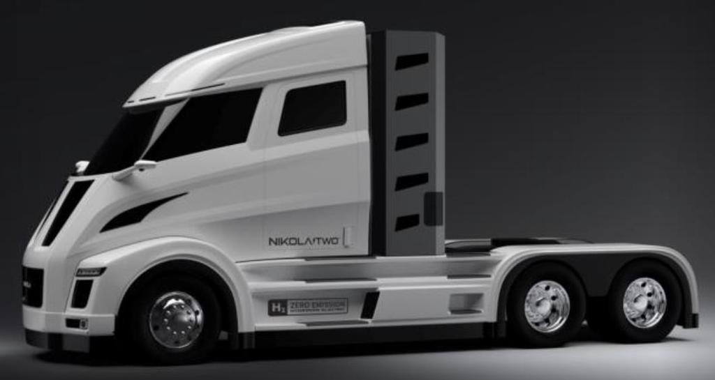 Mega-scale hydrogen fueling stations for Nikola Truck