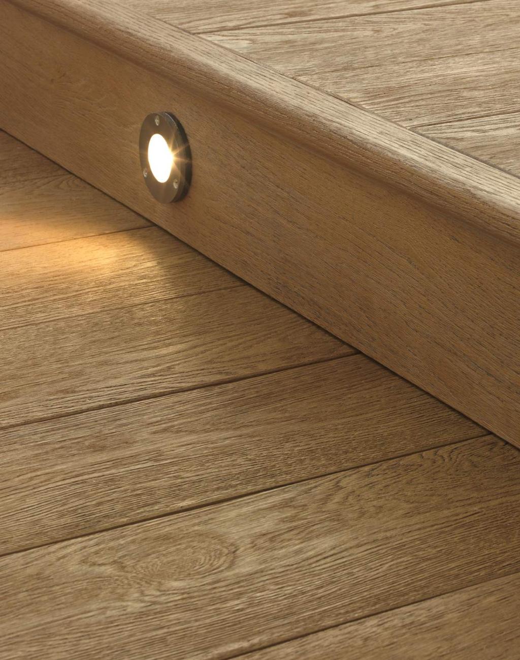 PRODUCT WASTAGE The Millboard manufacturing process creates minimal wastage because boards are moulded to specific sizes and any wastage can be recycled.
