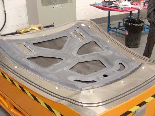 Final DB9 Hood Assembly The inner and outer components