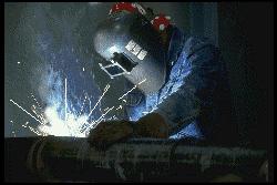 welding during