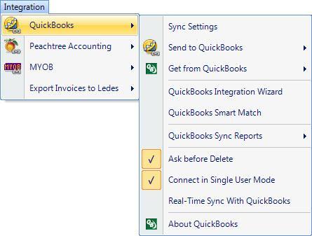 Day-to-Day Integration Settings The advantages of connecting in this mode include: Certain QuickBooks features require that a user operate in singleuser mode.